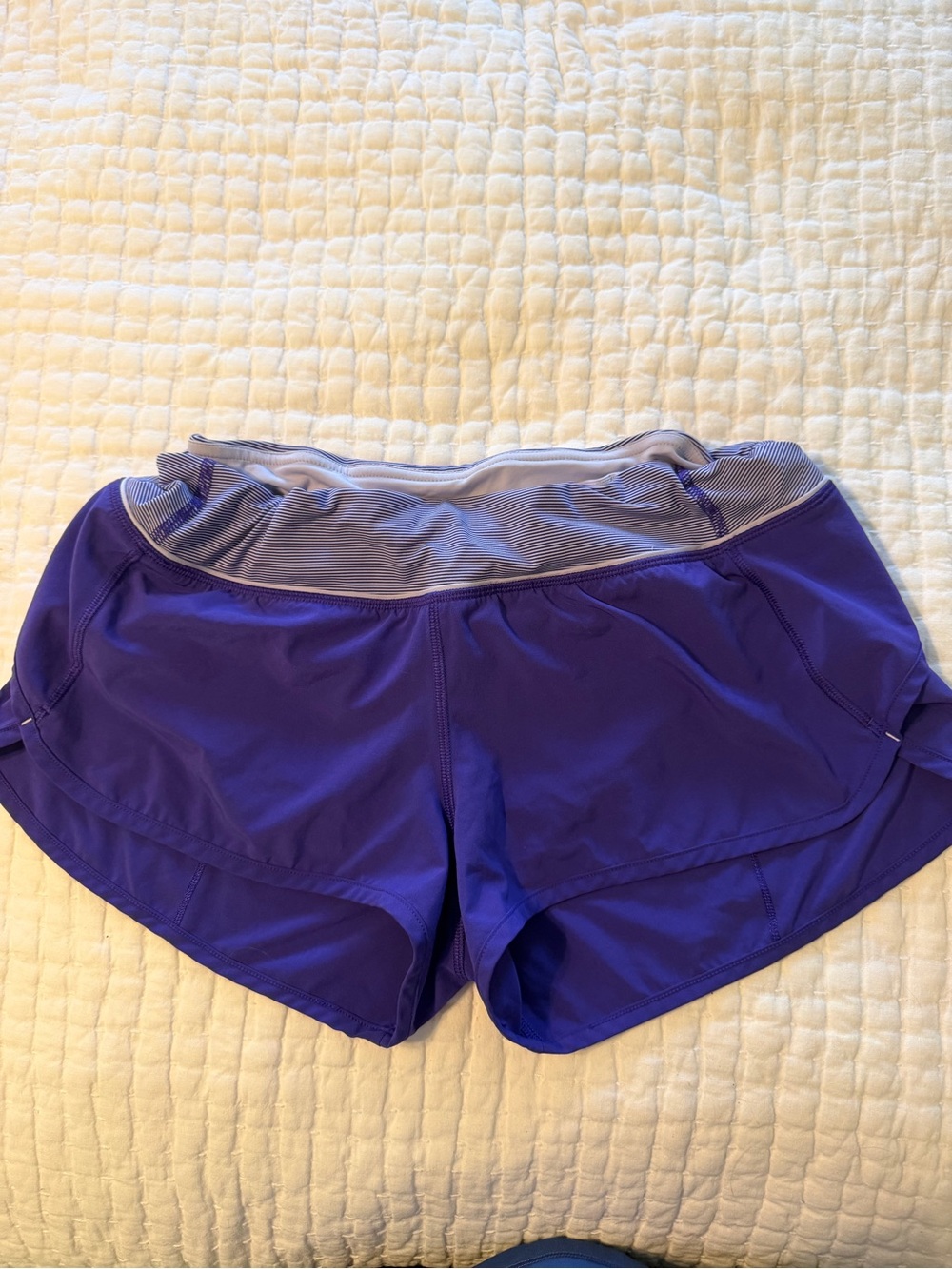 Lululemon Women's Purple Active Running Shorts - Lightweight Performance